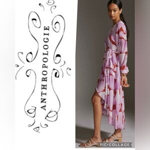 Anthropologie’s Hutch Geo Wrap Midi